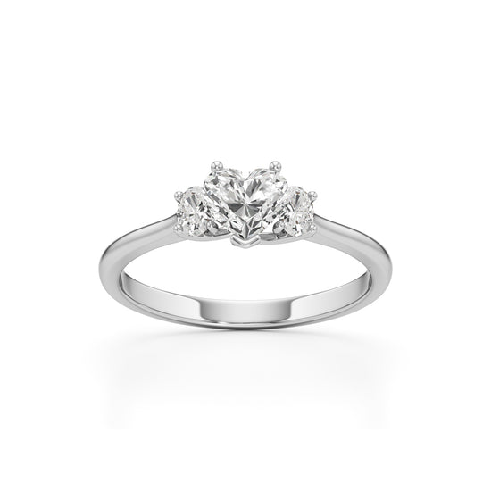 Elysia Heart Trilogy Ring