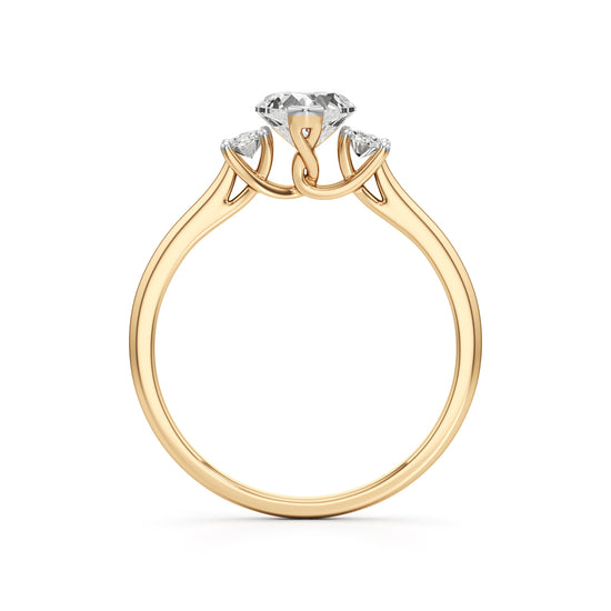 Elysia Heart Trilogy Ring