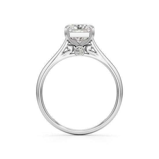 Royal Radiance PrincessCut Solitaire Ring
