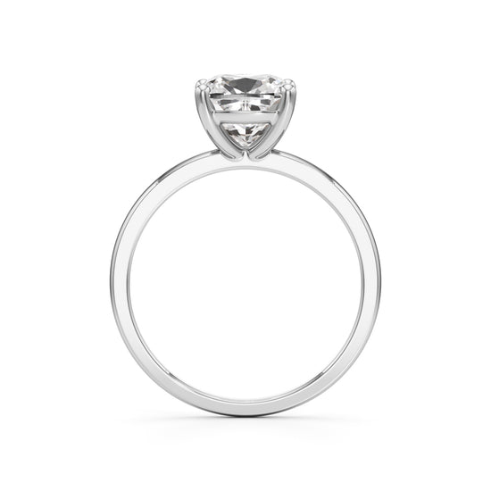 Eterna Cushion Solitaire Ring
