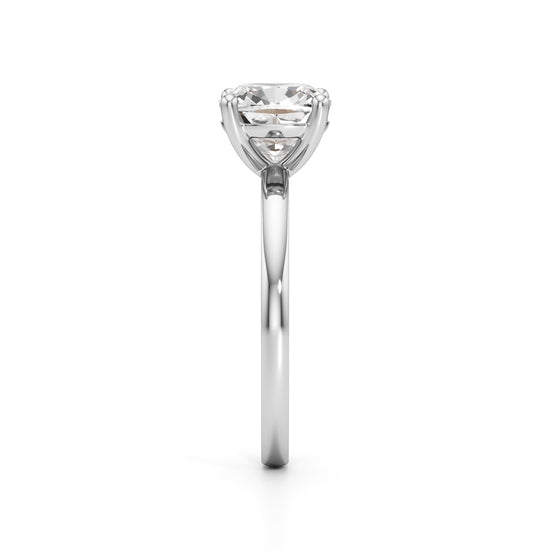 Eterna Cushion Solitaire Ring
