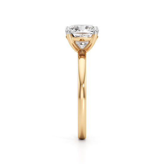 Eterna Cushion Solitaire Ring