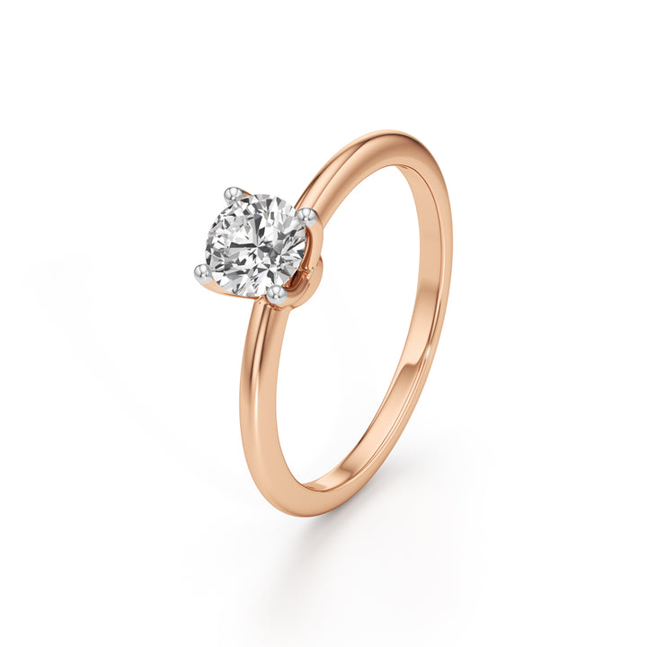Eterna Solitaire – Classic 0.60 Ct Diamond Ring