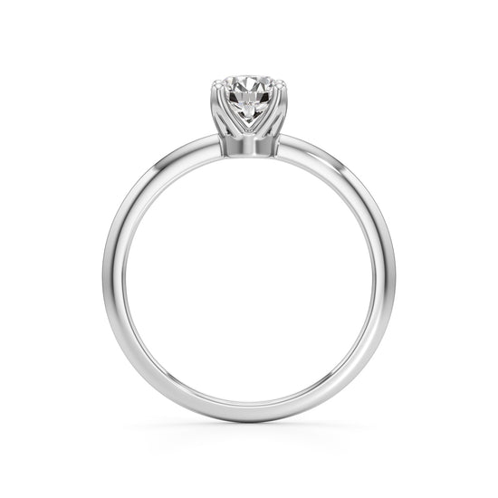 Eterna Solitaire – Classic 0.60 Ct Diamond Ring