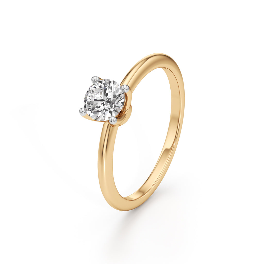 Eterna Solitaire – Classic 0.60 Ct Diamond Ring