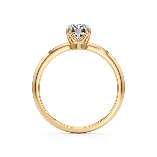 Eterna Solitaire – Classic 0.60 Ct Diamond Ring
