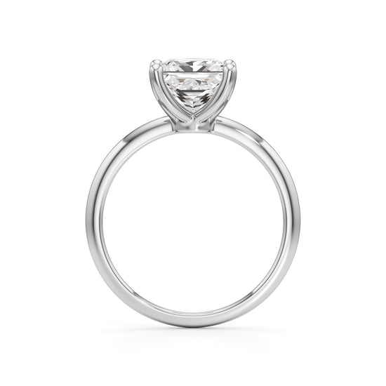 Regalia Radiant  Princess Cut Solitaire Ring