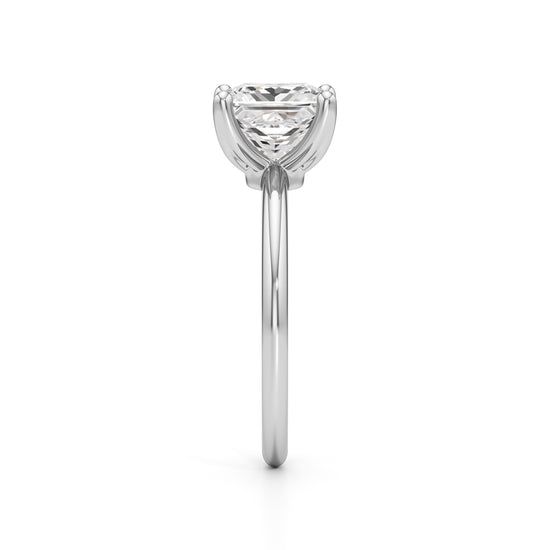 Regalia Radiant  Princess Cut Solitaire Ring