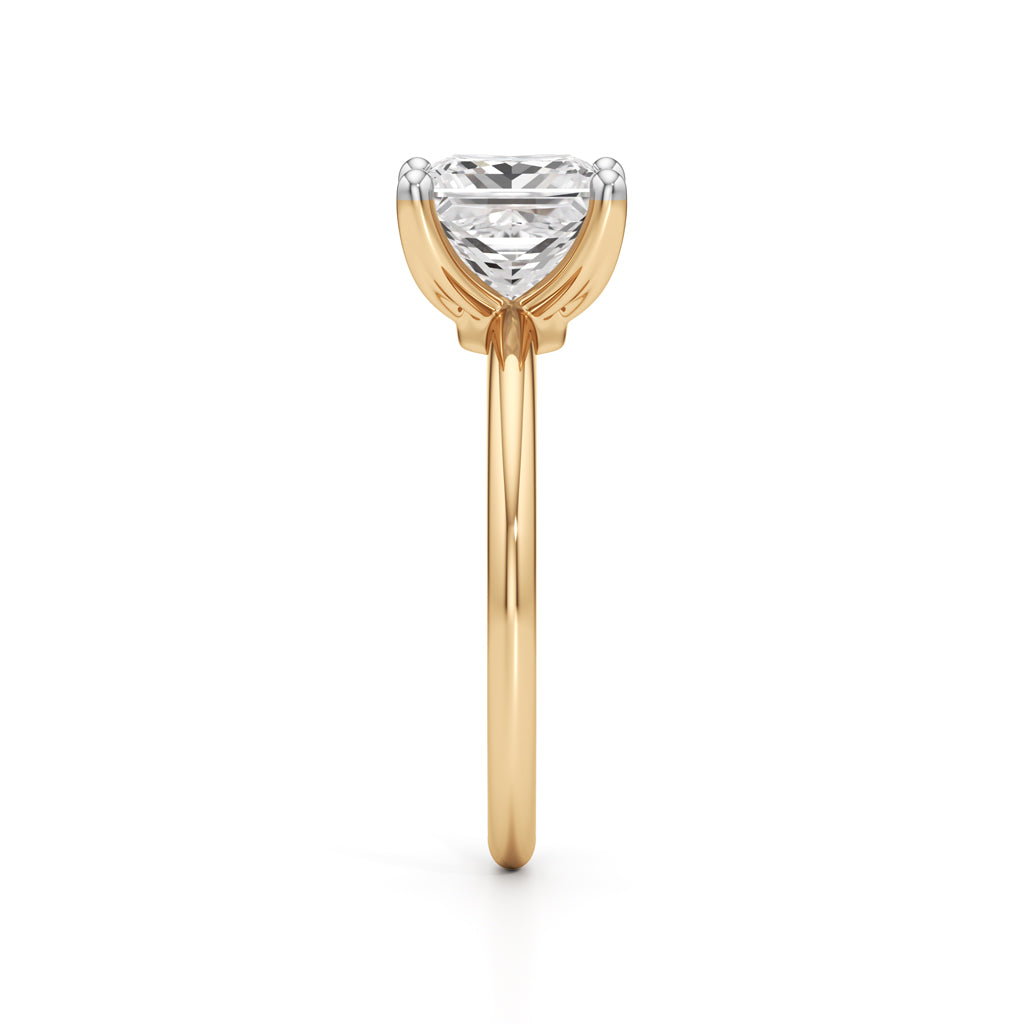 Regalia Radiant  Princess Cut Solitaire Ring