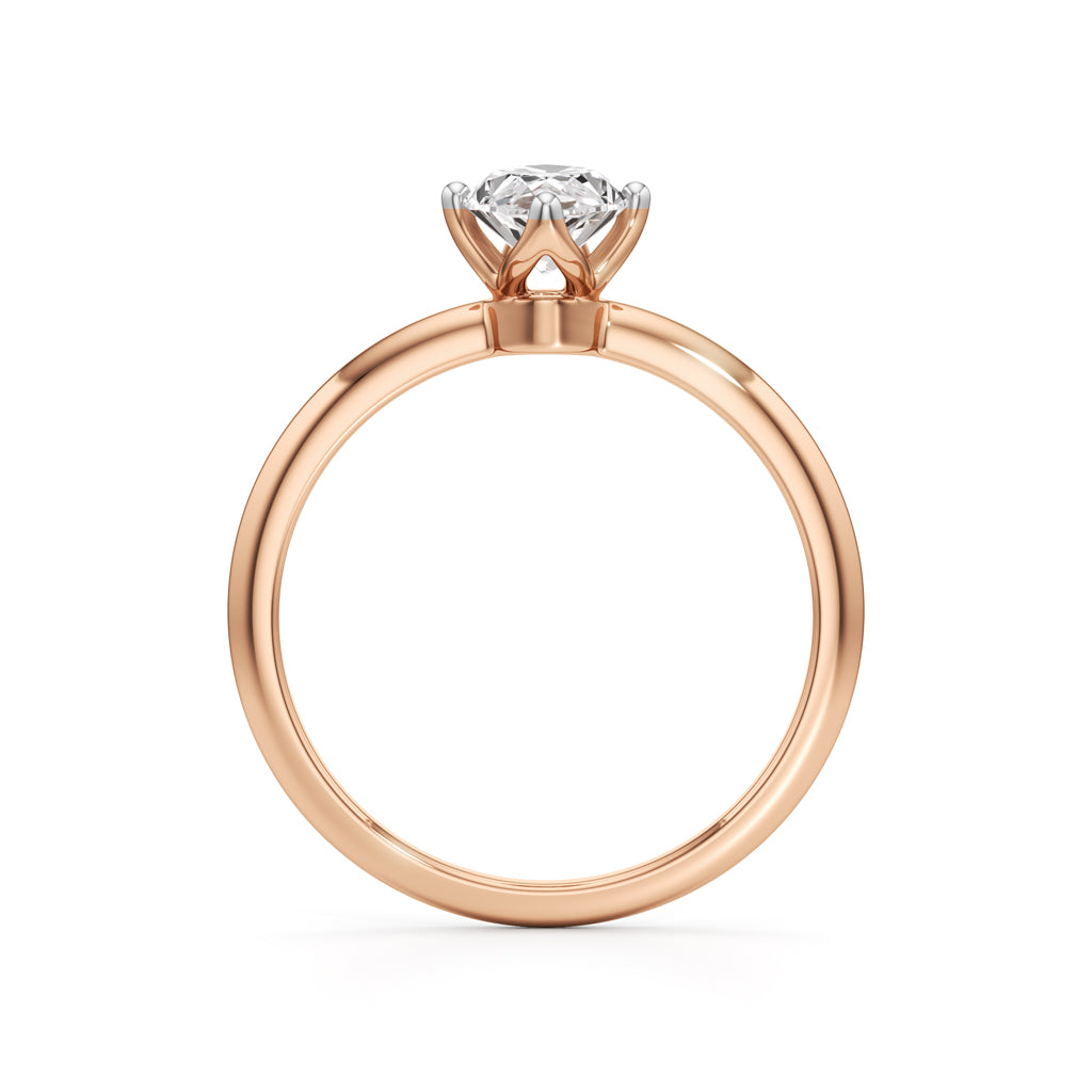 Grace Marquise Solitaire Ring