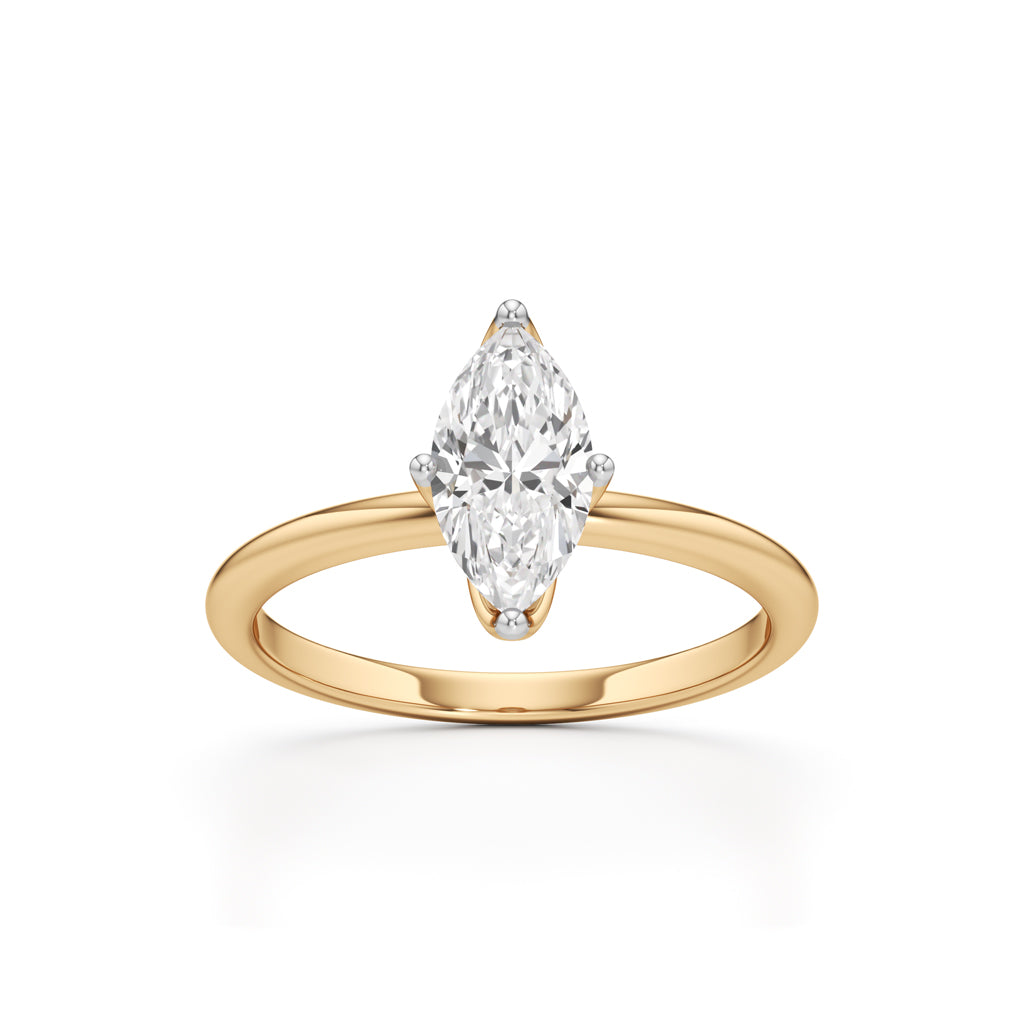 Grace Marquise Solitaire Ring