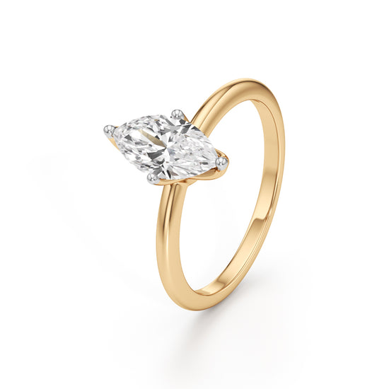 Grace Marquise Solitaire Ring