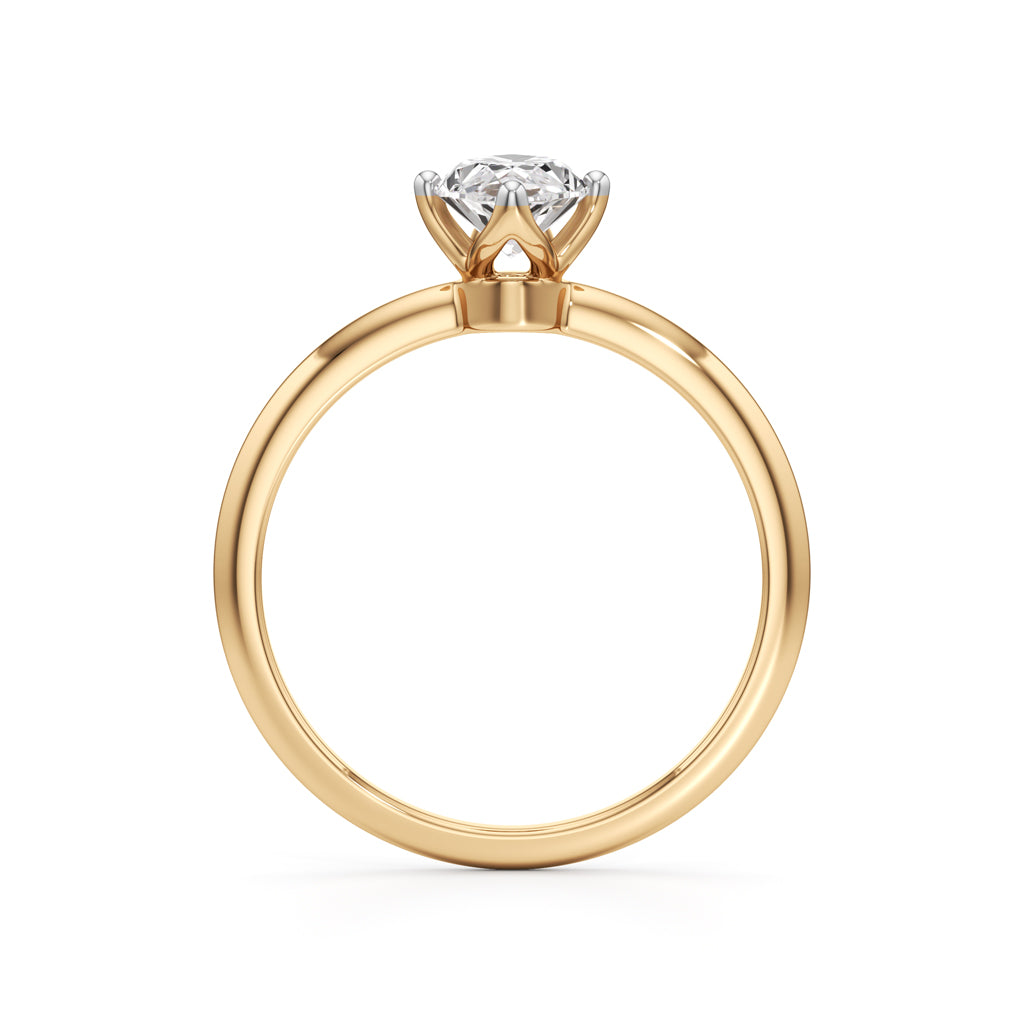 Grace Marquise Solitaire Ring