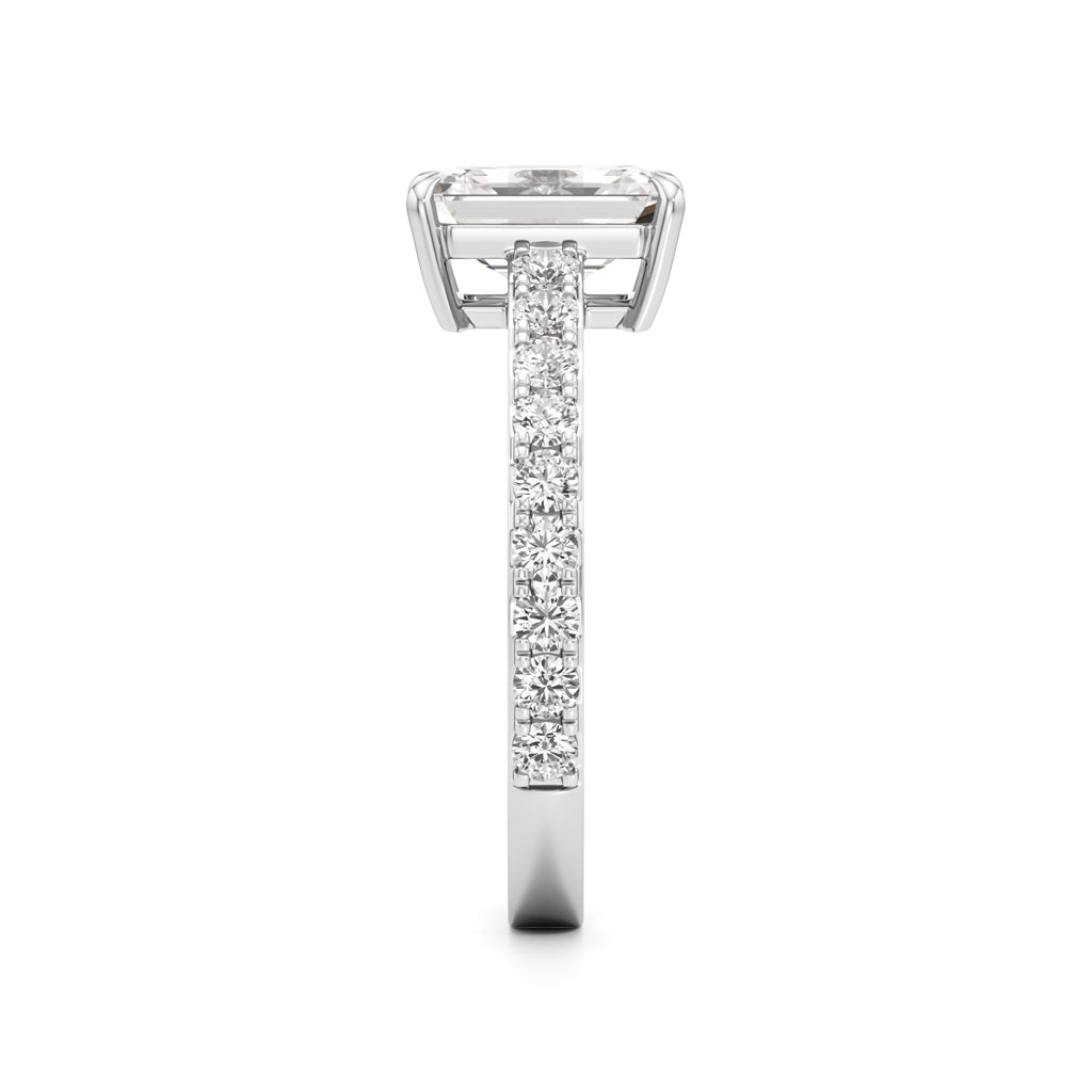 Luxe Lineage EmeraldCut Diamond Ring