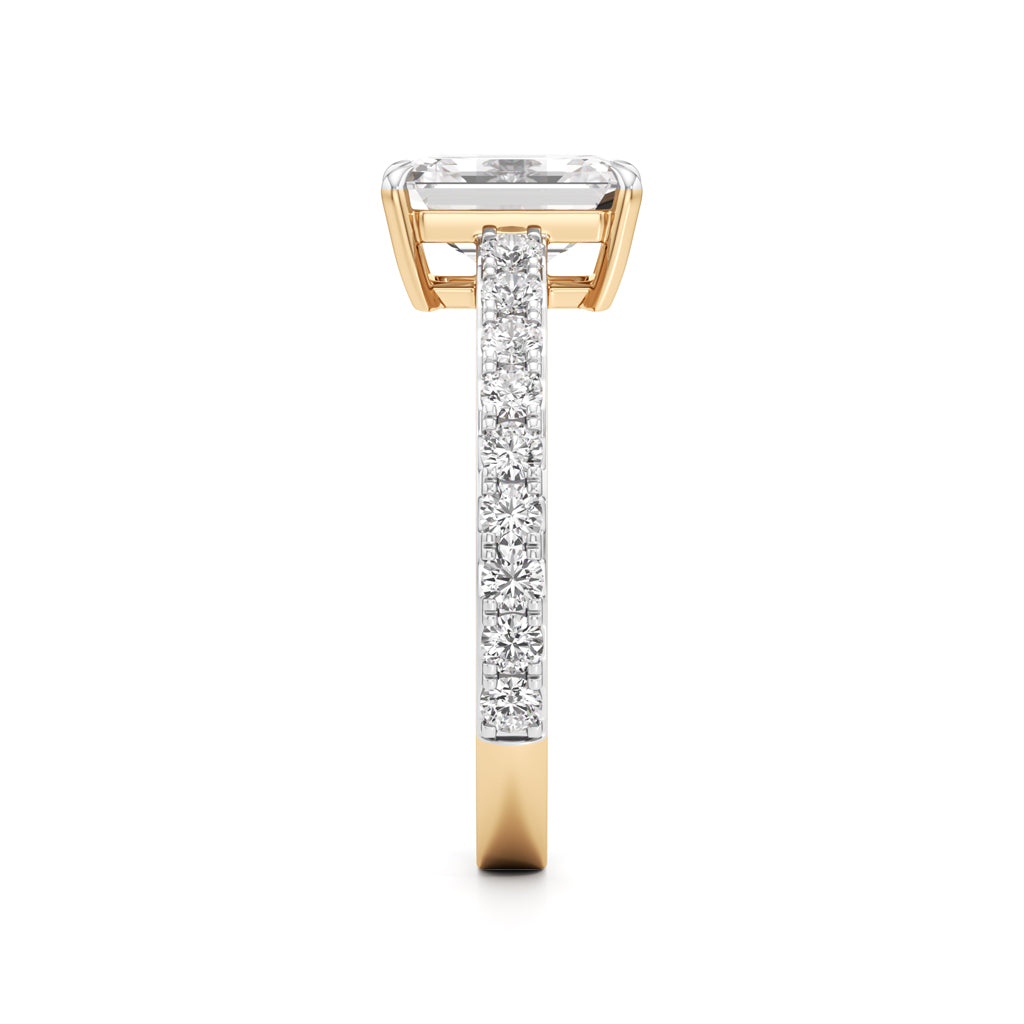 Luxe Lineage EmeraldCut Diamond Ring