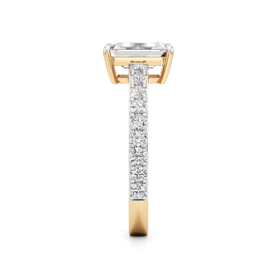 Luxe Lineage EmeraldCut Diamond Ring
