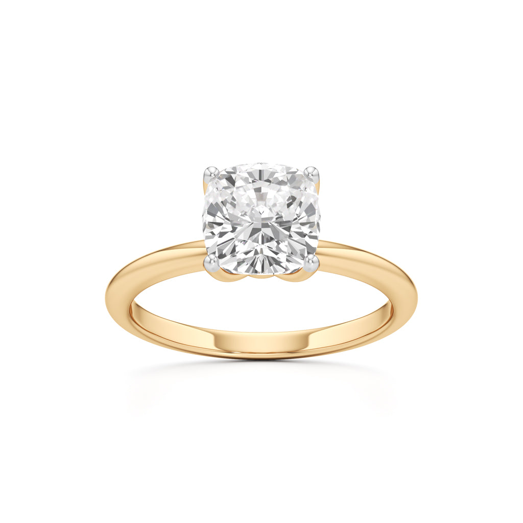 Eternal Spark CushionCut Solitaire Ring