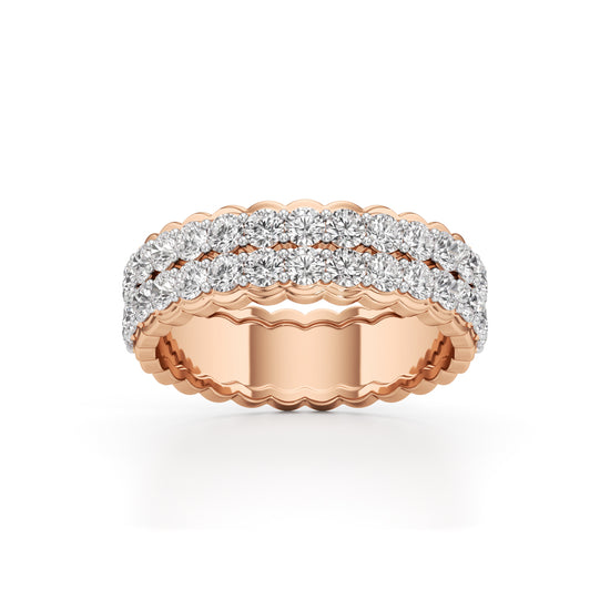 Radiant Grace Full-Eternity Diamond Band