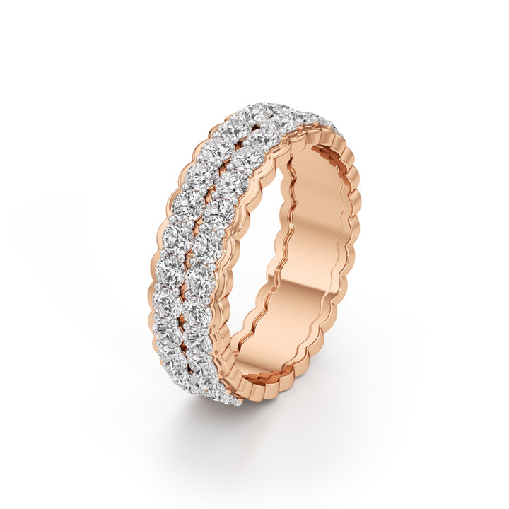 Radiant Grace Full-Eternity Diamond Band
