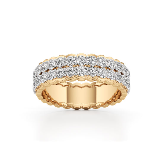 Radiant Grace Full-Eternity Diamond Band