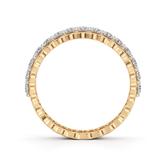 Radiant Grace Full-Eternity Diamond Band