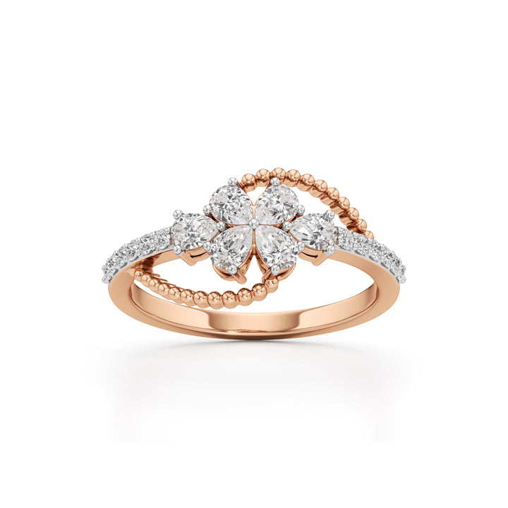 Blossom Charm Diamond Ring