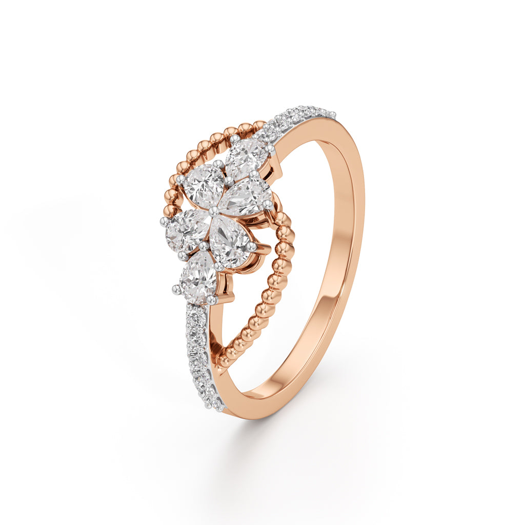 Blossom Charm Diamond Ring