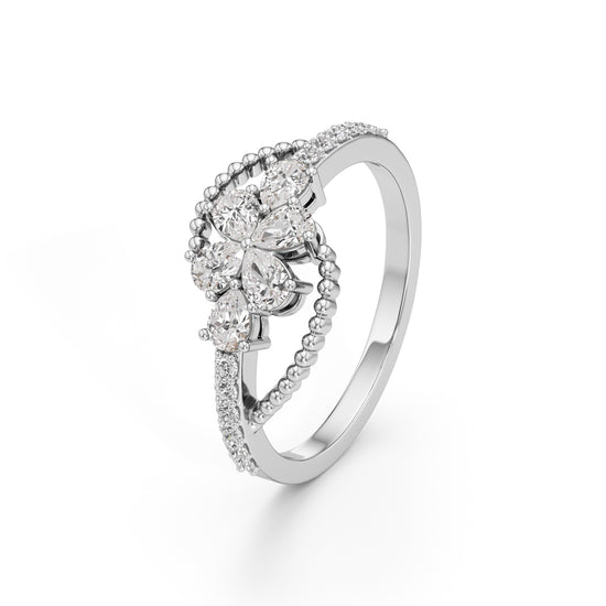 Blossom Charm Diamond Ring