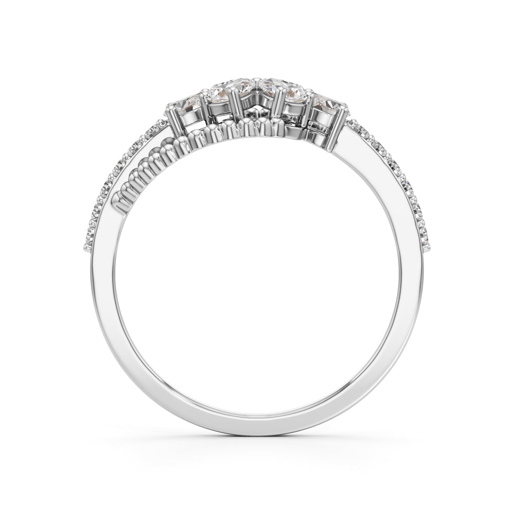 Blossom Charm Diamond Ring