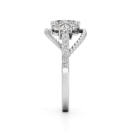 Blossom Charm Diamond Ring