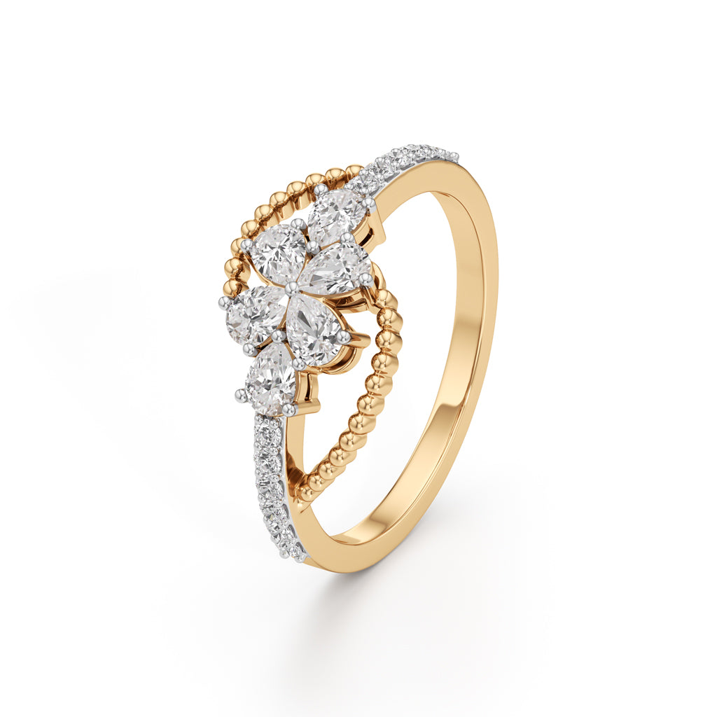 Blossom Charm Diamond Ring