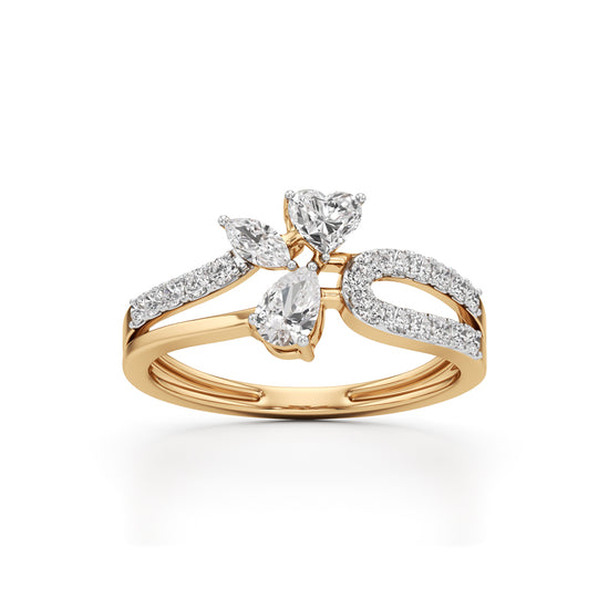 Flora Grace Diamond Ring