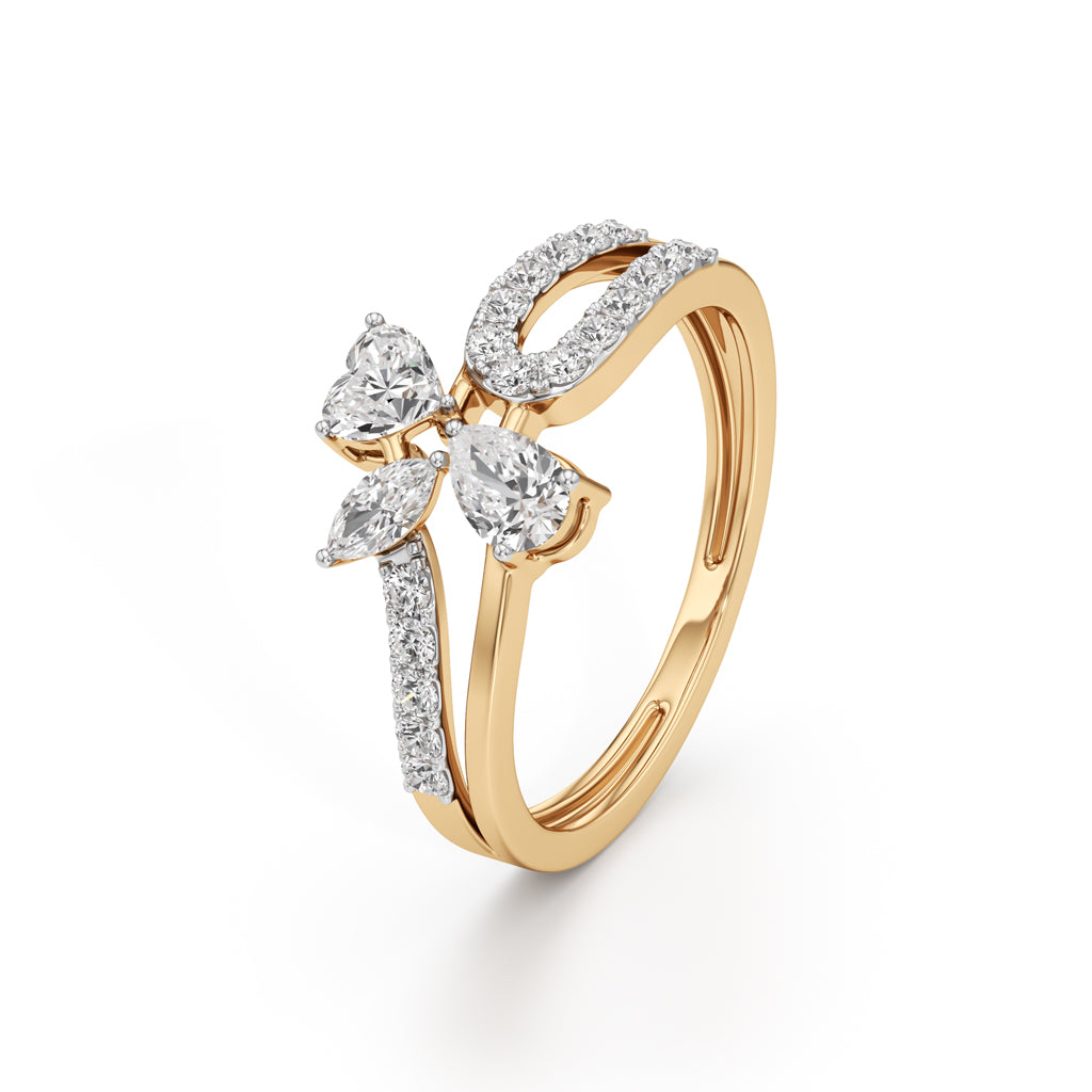 Flora Grace Diamond Ring