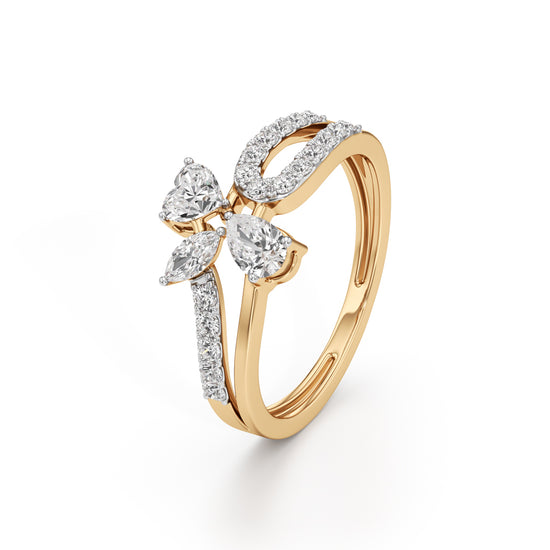 Flora Grace Diamond Ring