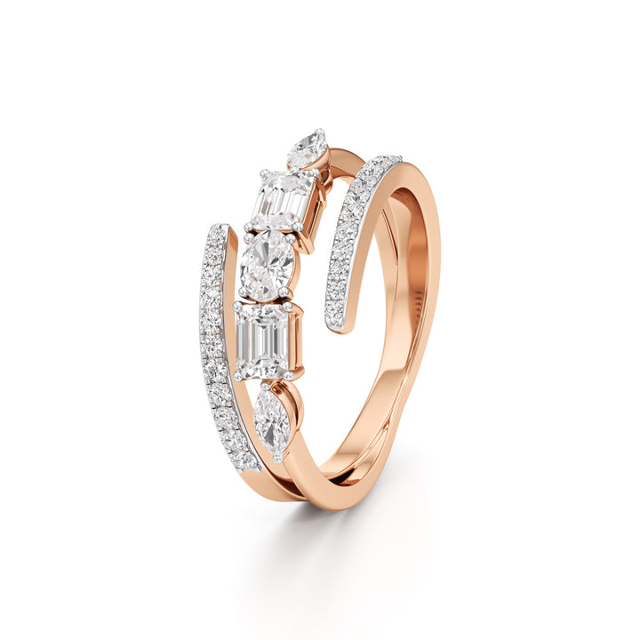 Eterna Glimmer Gold Ring