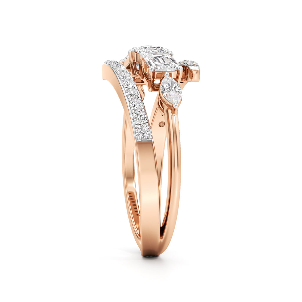 Eterna Glimmer Gold Ring