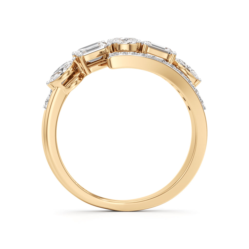 Eterna Glimmer Gold Ring