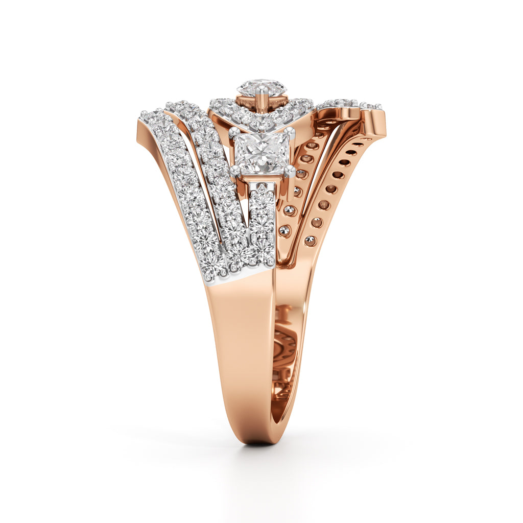 Regalia Crown Diamond Ring