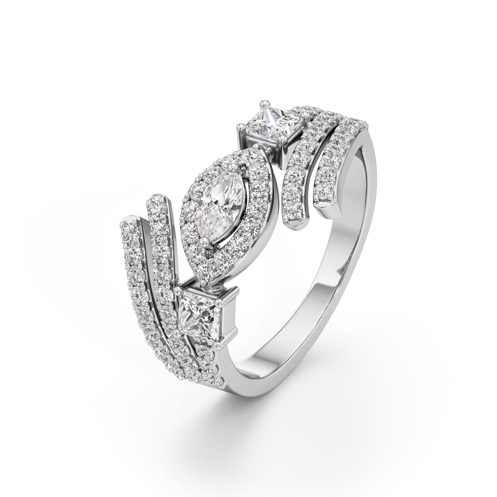 Regalia Crown Diamond Ring