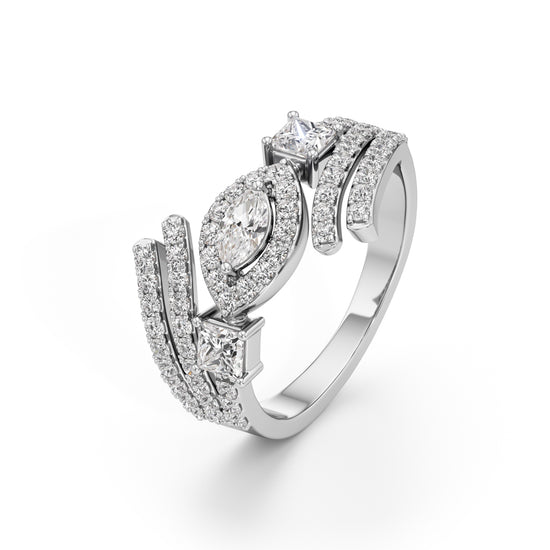 Regalia Crown Diamond Ring