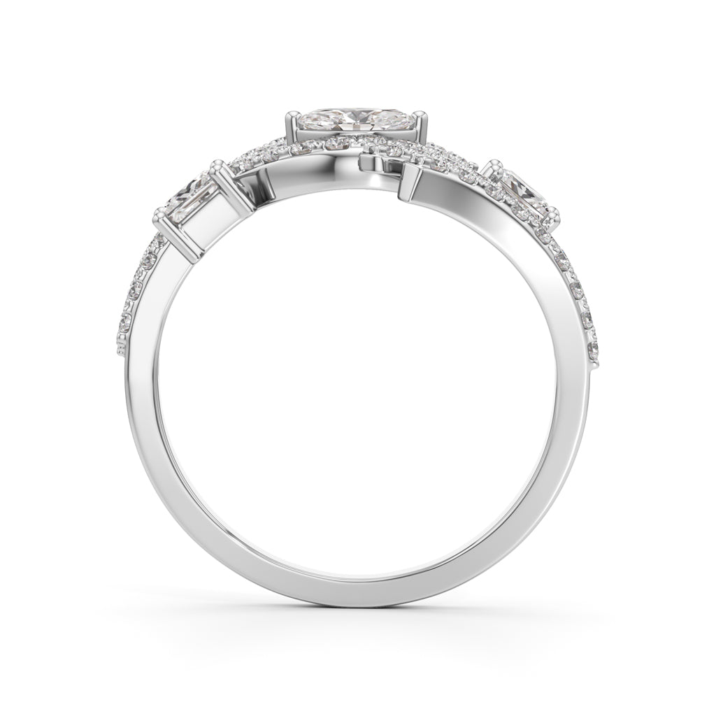 Regalia Crown Diamond Ring