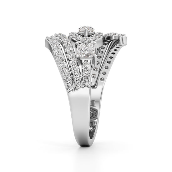 Regalia Crown Diamond Ring