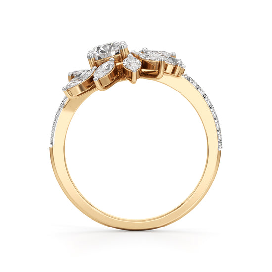 Solara Bloom Diamond Ring