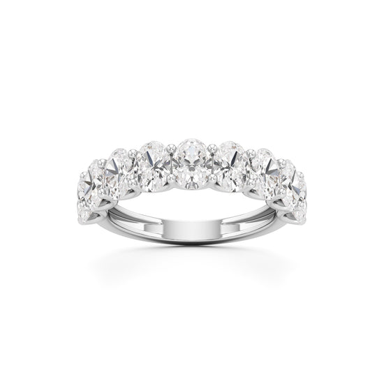 Roselle Nine Oval Diamond Band