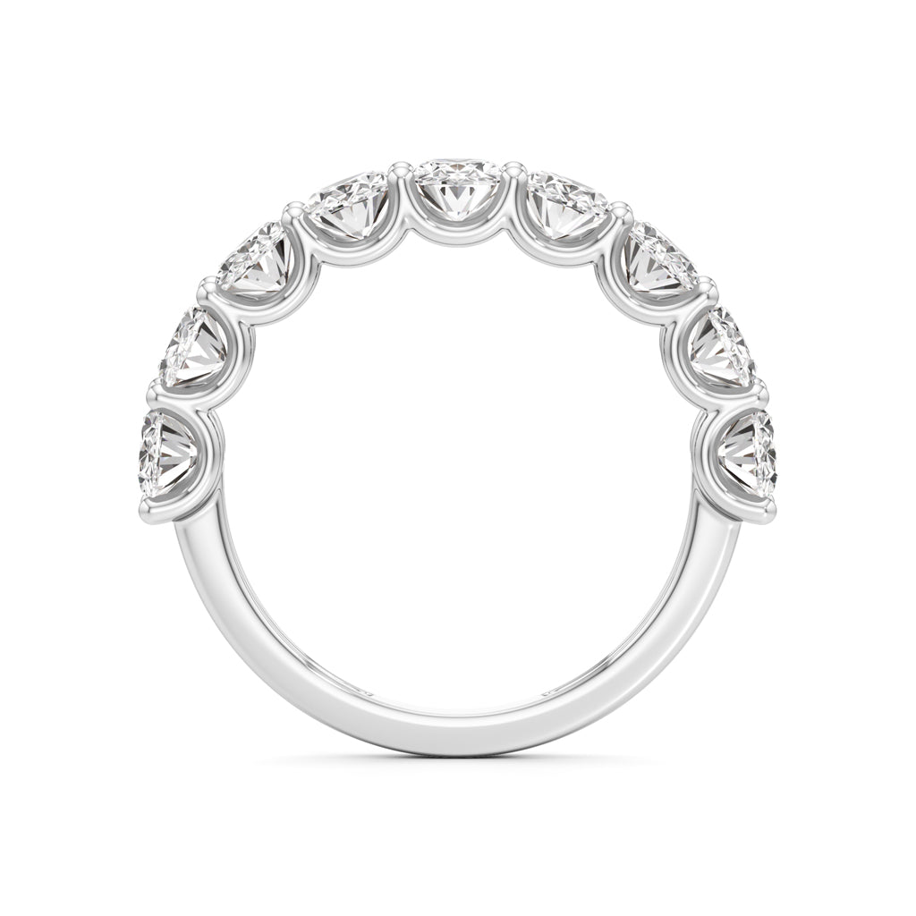 Roselle Nine Oval Diamond Band