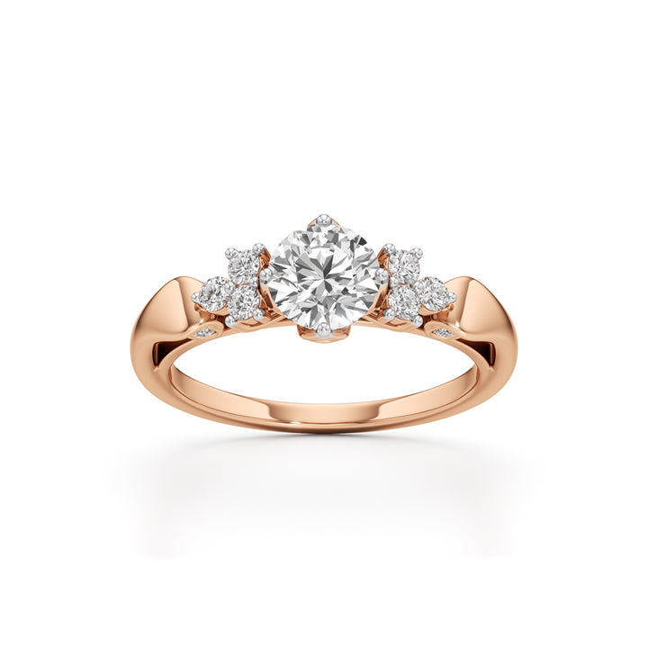 Aurelia Blossom Diamond Ring