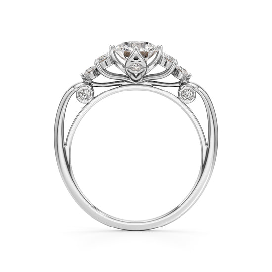 Aurelia Blossom Diamond Ring