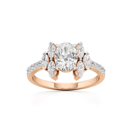Seraphina Regal Cluster Ring