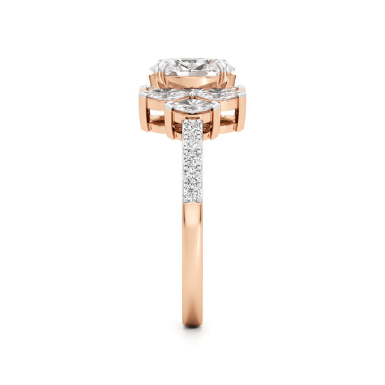 Seraphina Regal Cluster Ring