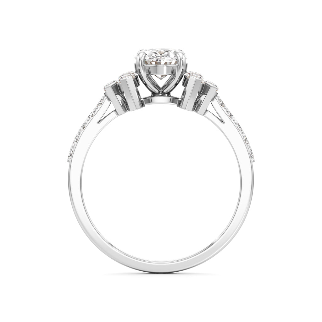 Seraphina Regal Cluster Ring